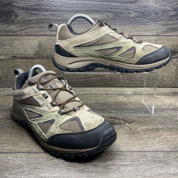 Merrell Shoes Merrellhiking Shoes Phoenix Putty Suede Mens Sz 8